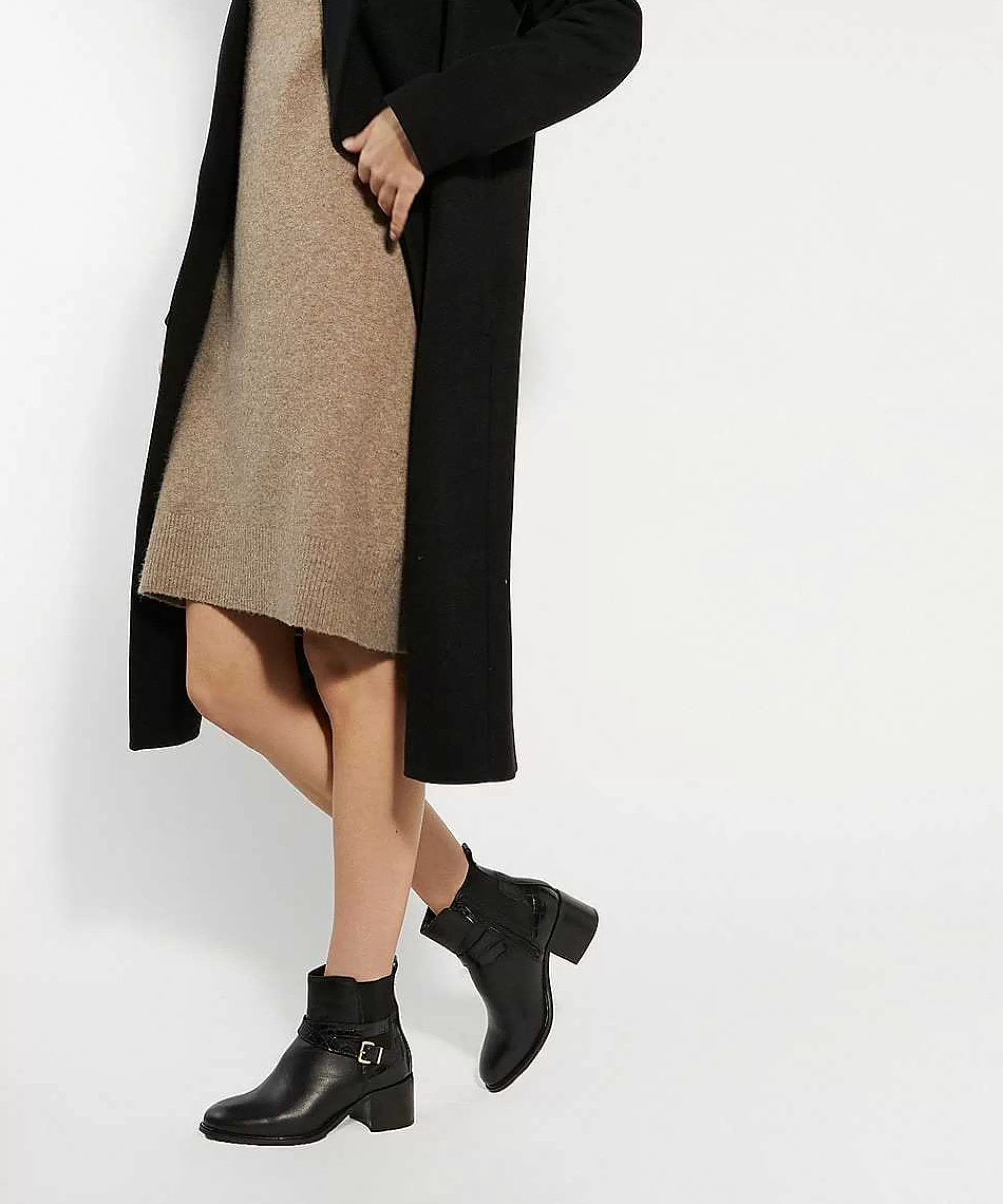 Dune London POET - BLACK-Women Ankle Boots