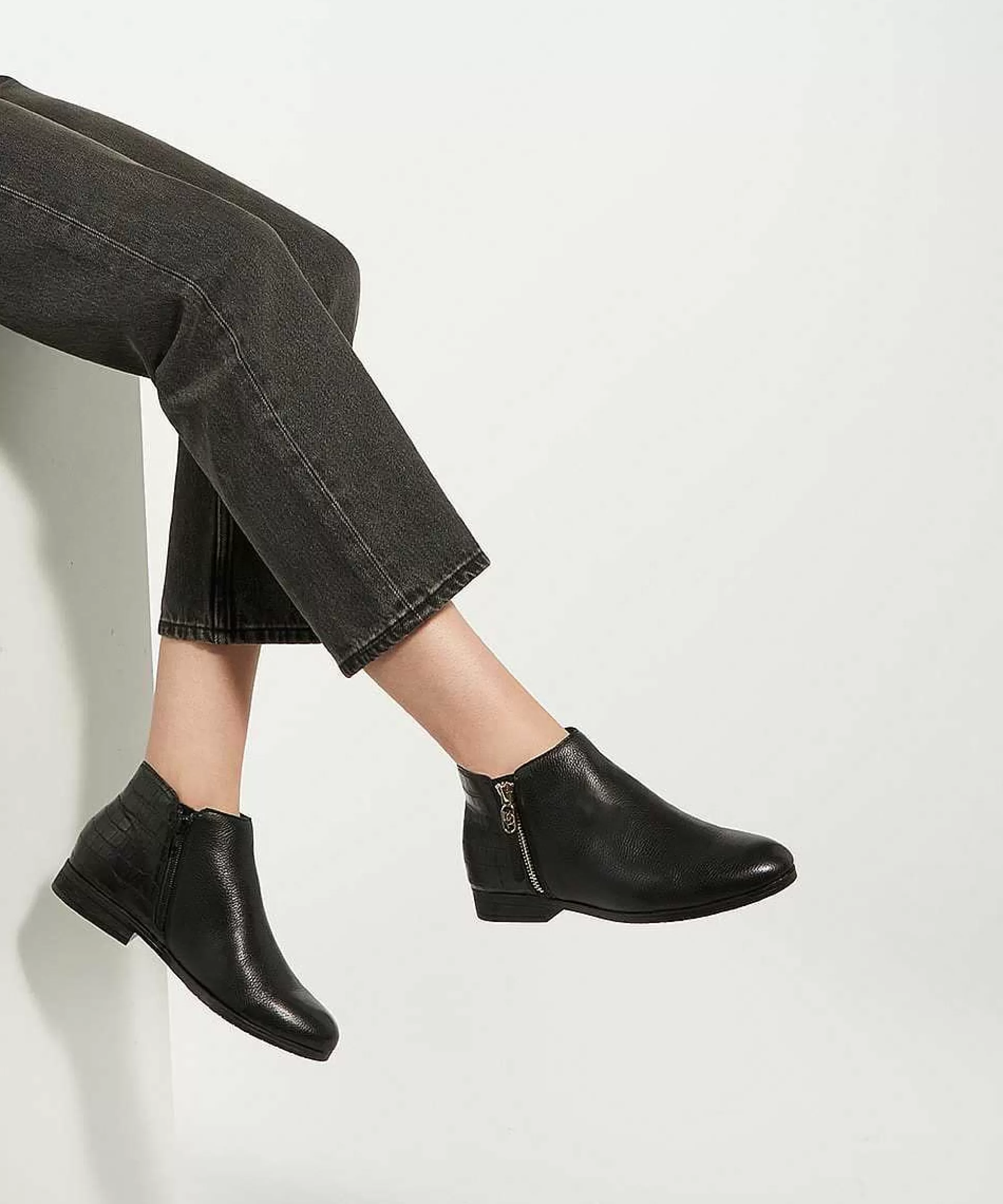 Dune London POND - BLACK-Women Black Boots