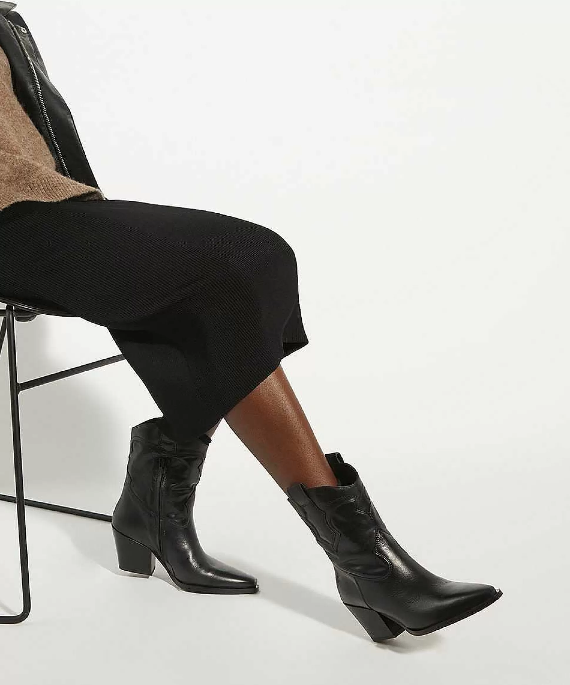 Dune London PONTY - BLACK-Women Black Boots