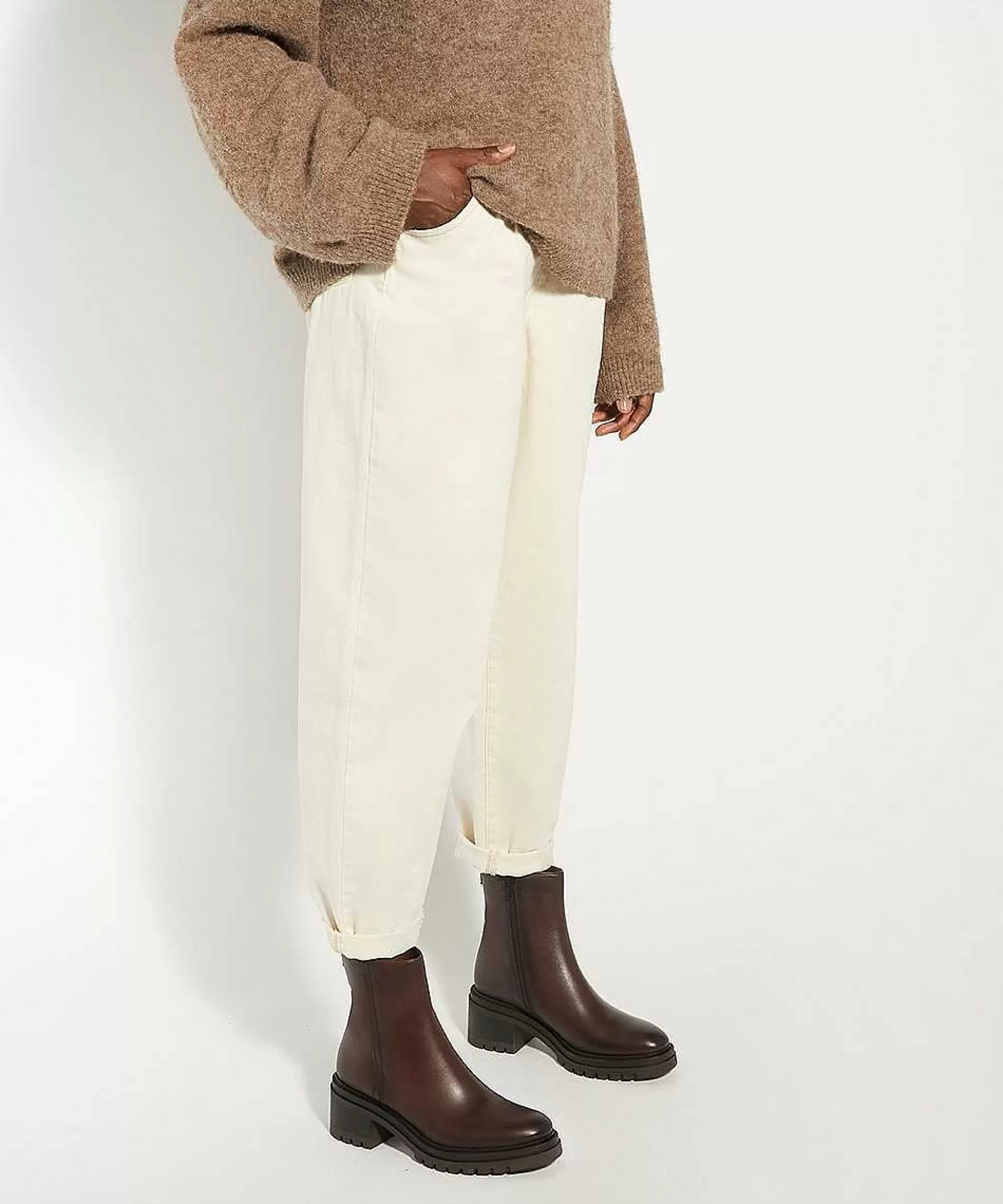 Dune London POSSESSIVE - BROWN-Women Winter Boots | Ankle Boots