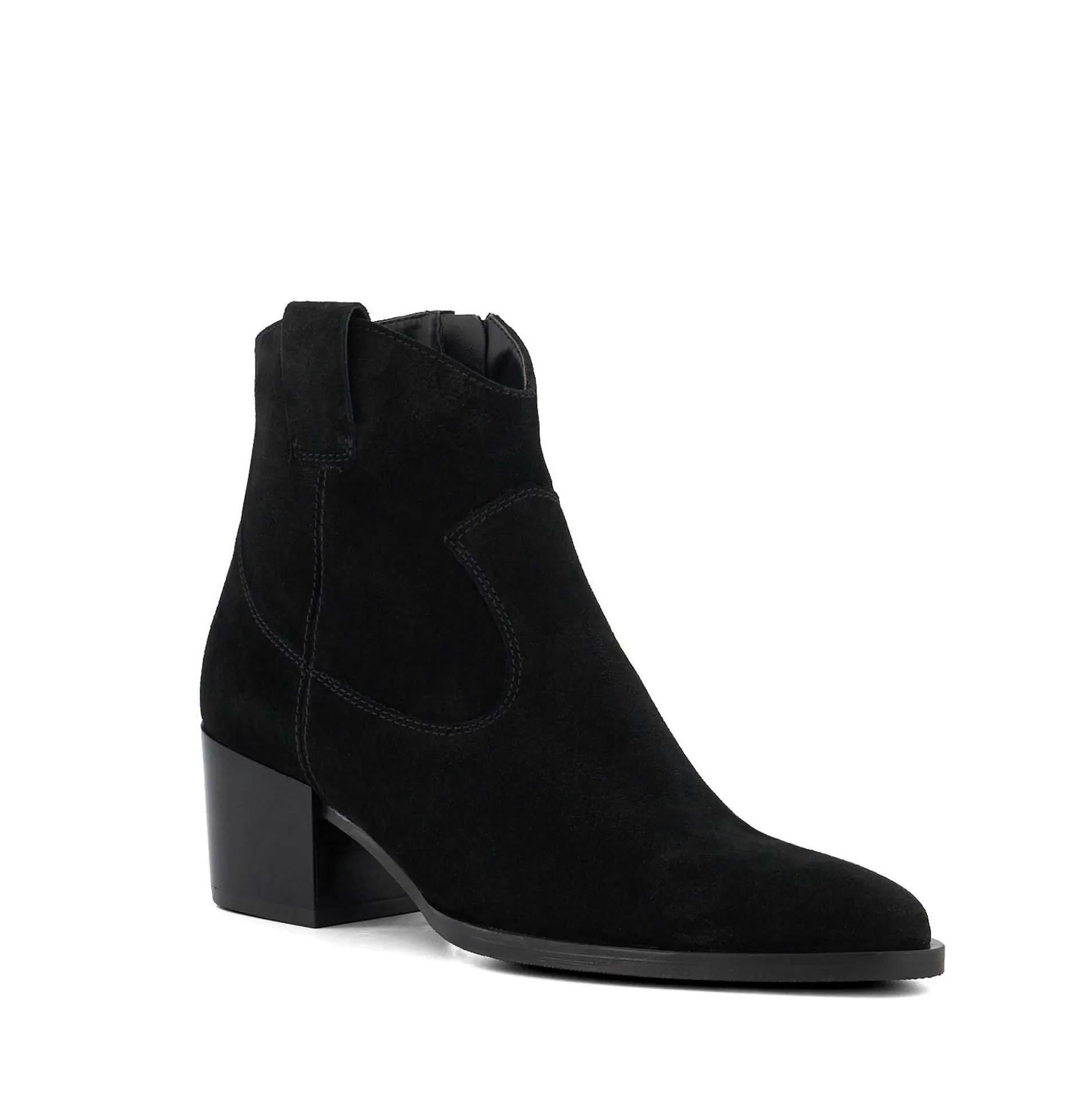 Dune London POSSIBLE - BLACK-Women Western Cowboy Boots | Ankle Boots