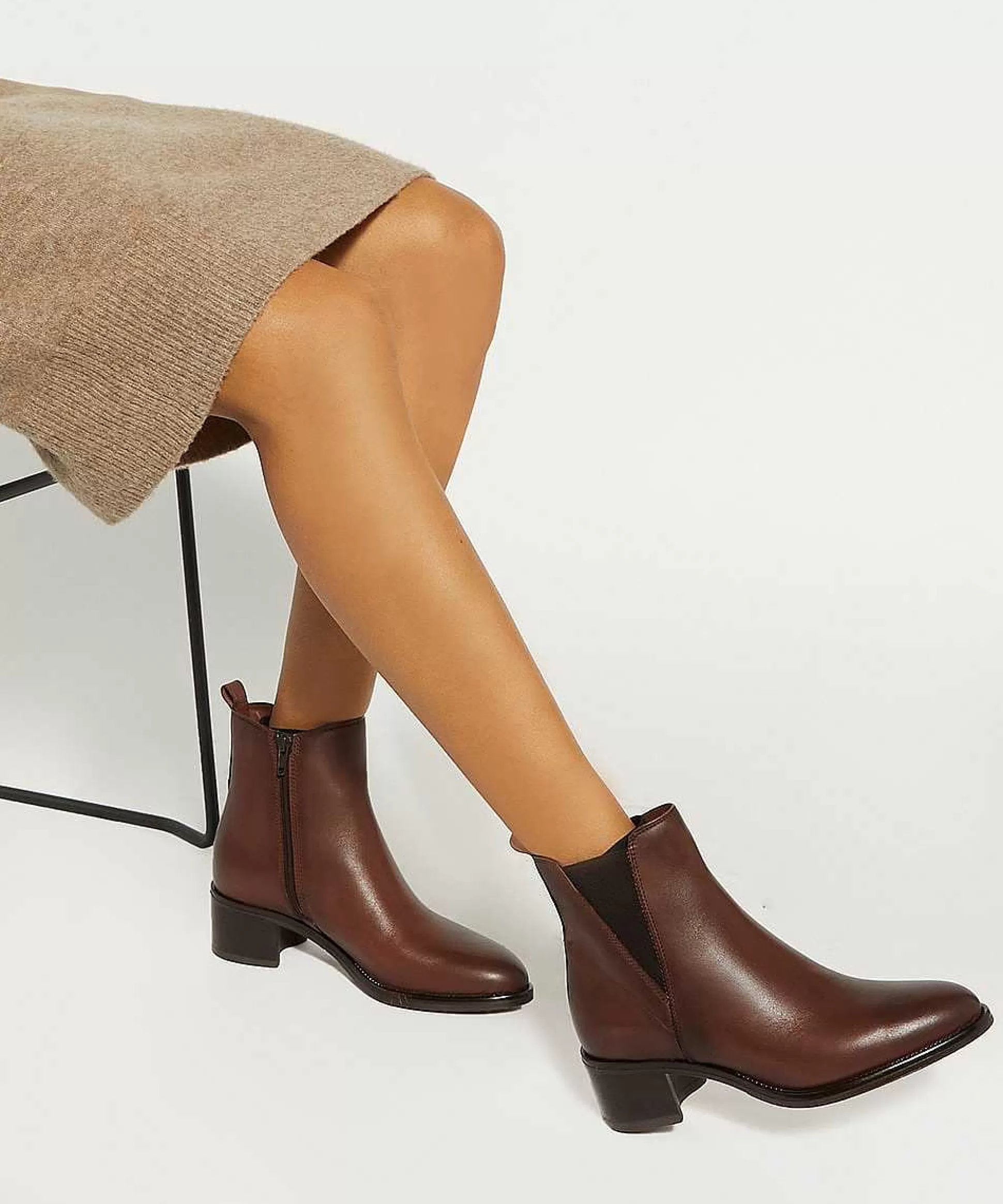 Dune London POURING - BROWN-Women Winter Boots | Ankle Boots