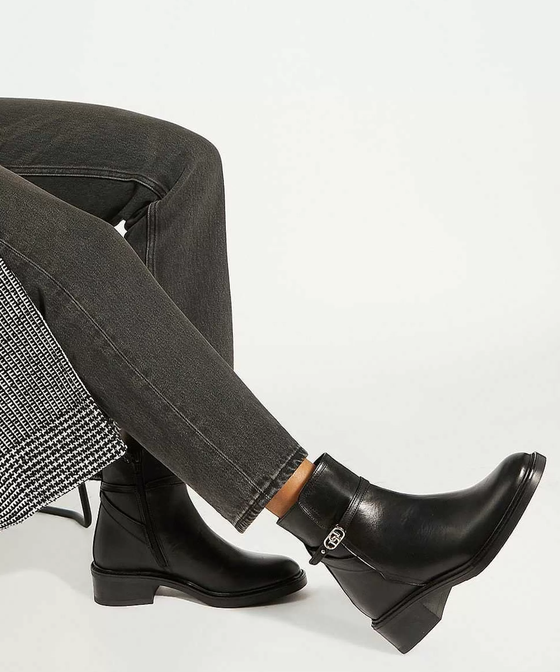 Dune London PRAISING - BLACK-Women Black Boots