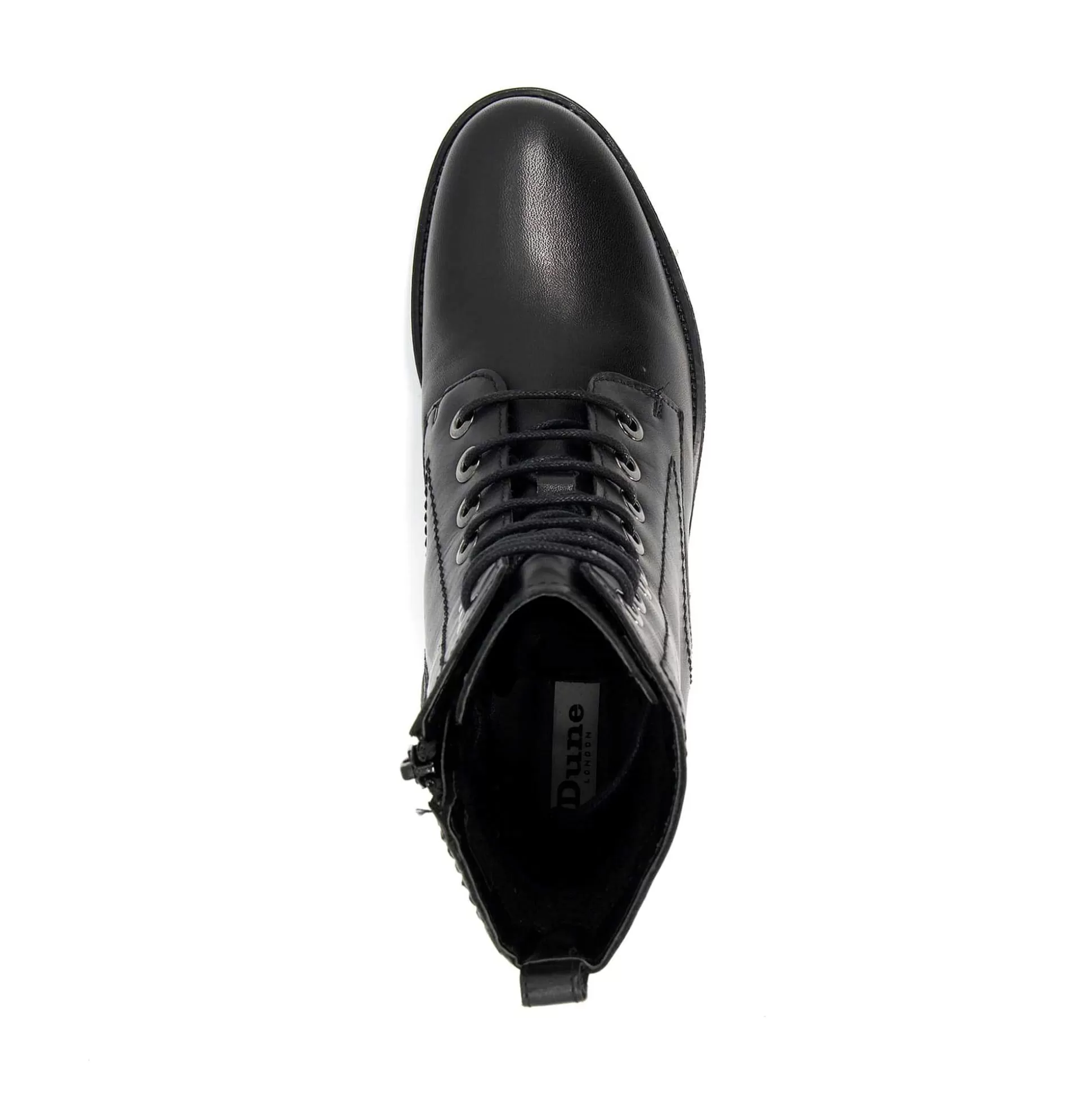 Dune London PRESTONE - BLACK-Women Winter Boots | Biker Boots