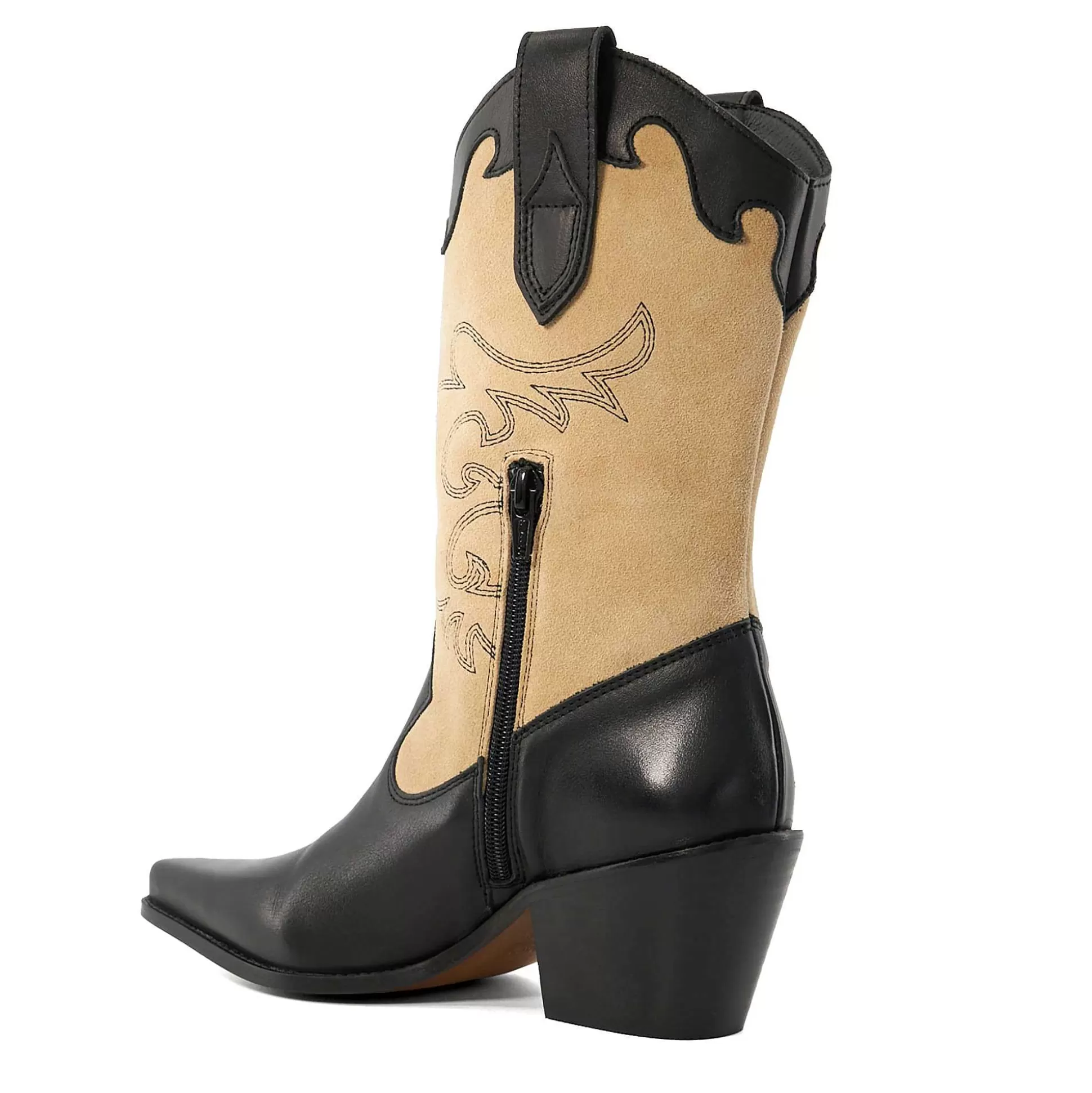 Dune London PRICKLY - BLACK-Women Western Cowboy Boots | Ankle Boots