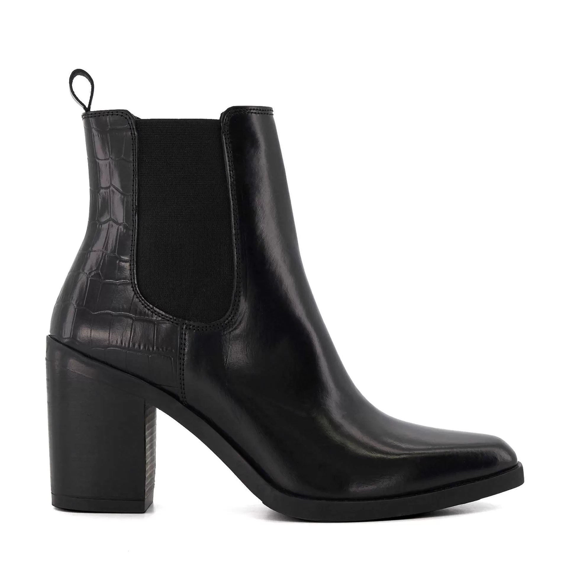 Dune London PROMISING - BLACK-Women Western Cowboy Boots | Chelsea Boots