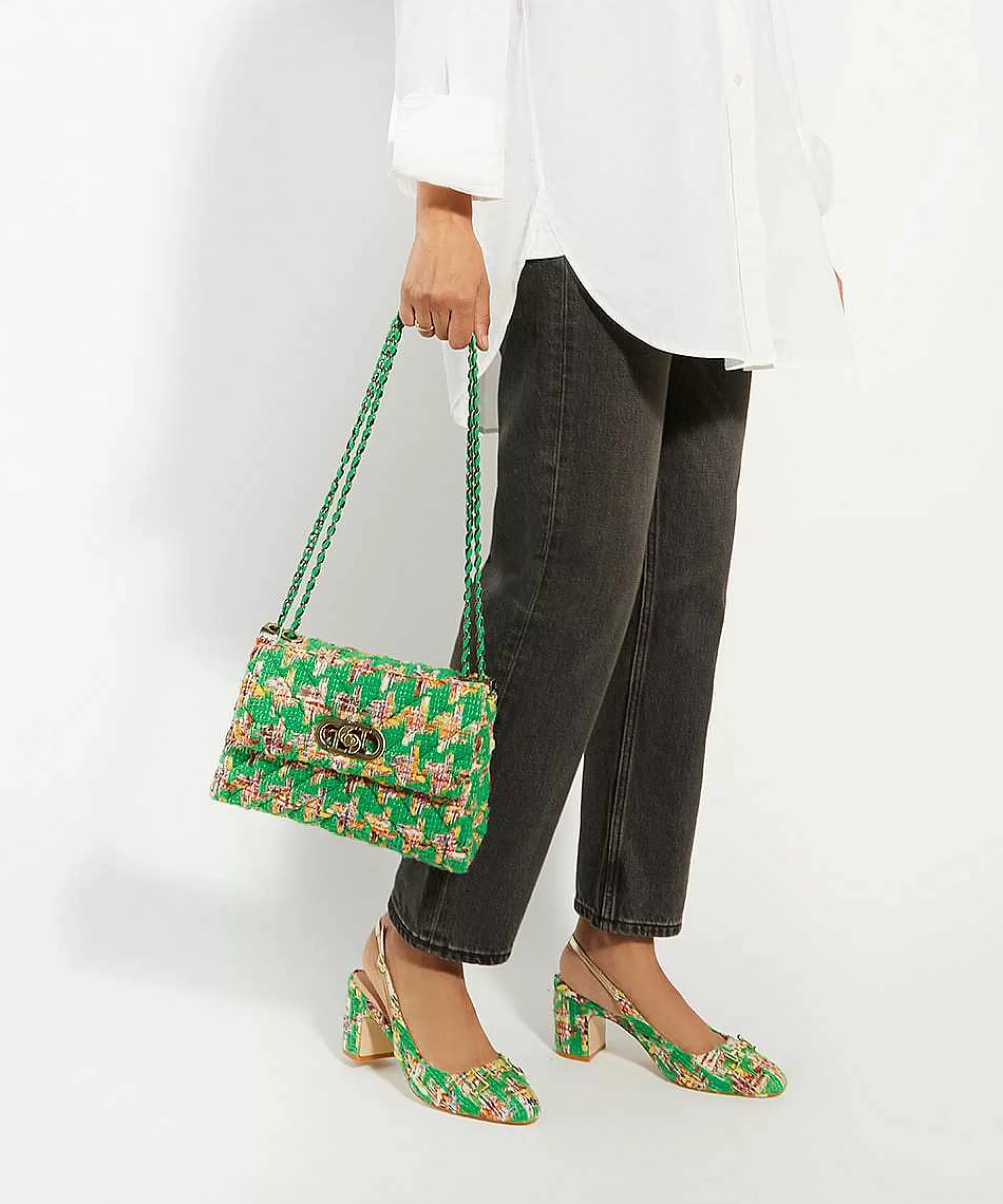 Dune London REGENT - GREEN- Handbags | Gifts
