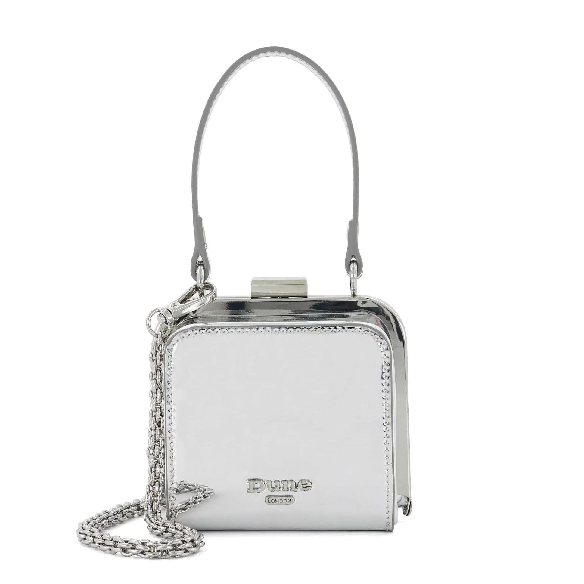 Dune London SANTERINI - SILVER- Handbags