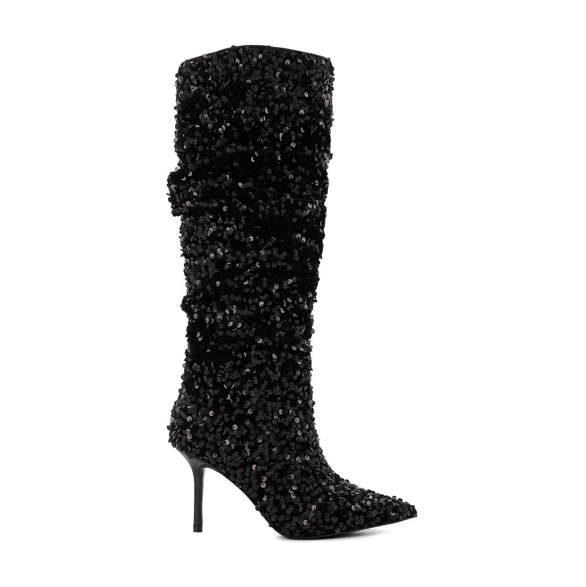 Dune London SENSATIONAL - BLACK-Women Black Boots