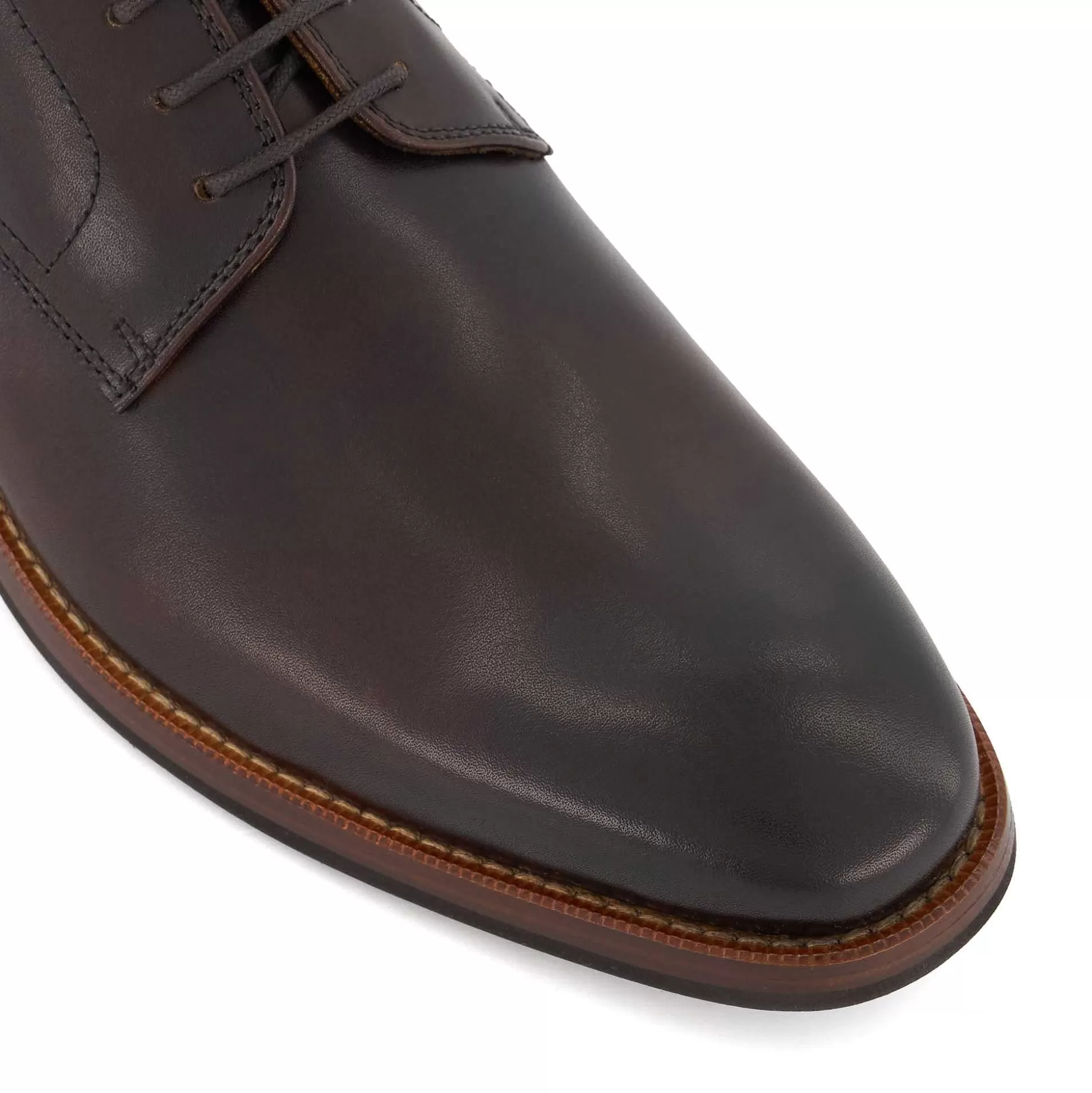 Dune London SINCLAIRS - DARK BROWN-Men Smart Shoes