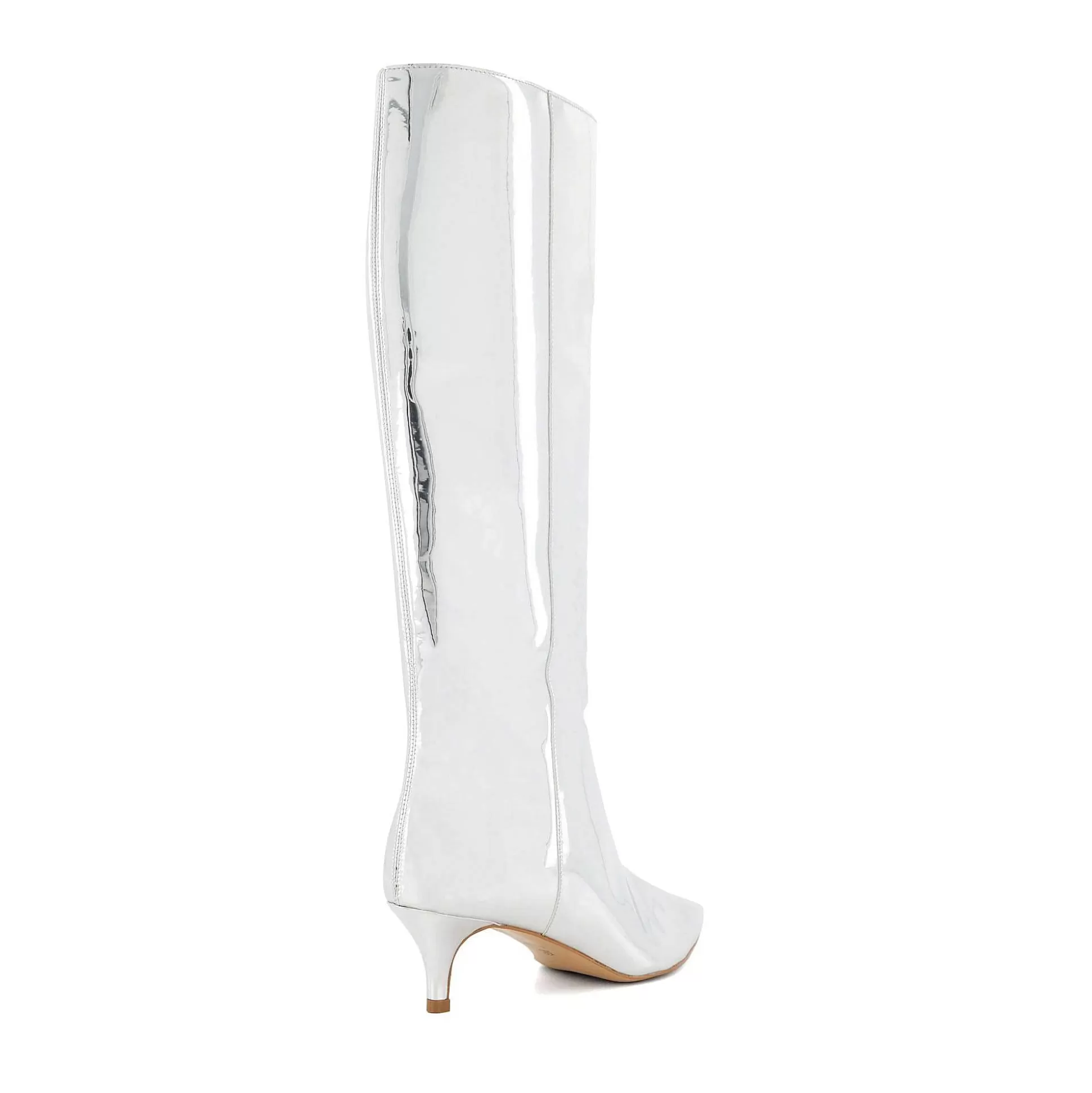 Dune London SMOOTH - SILVER-Women Knee High Boots