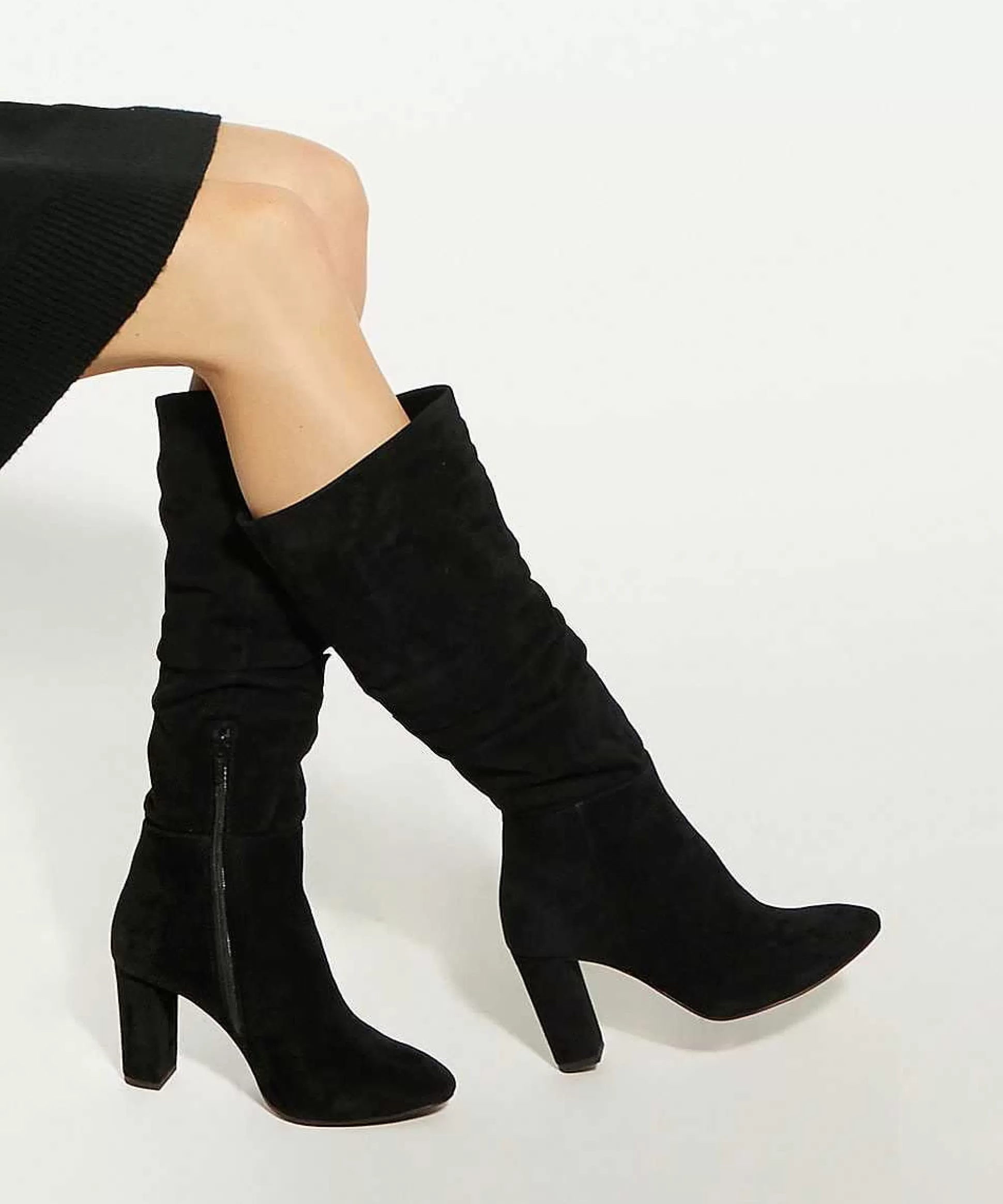 Dune London STIGMA - BLACK-Women Knee High Boots
