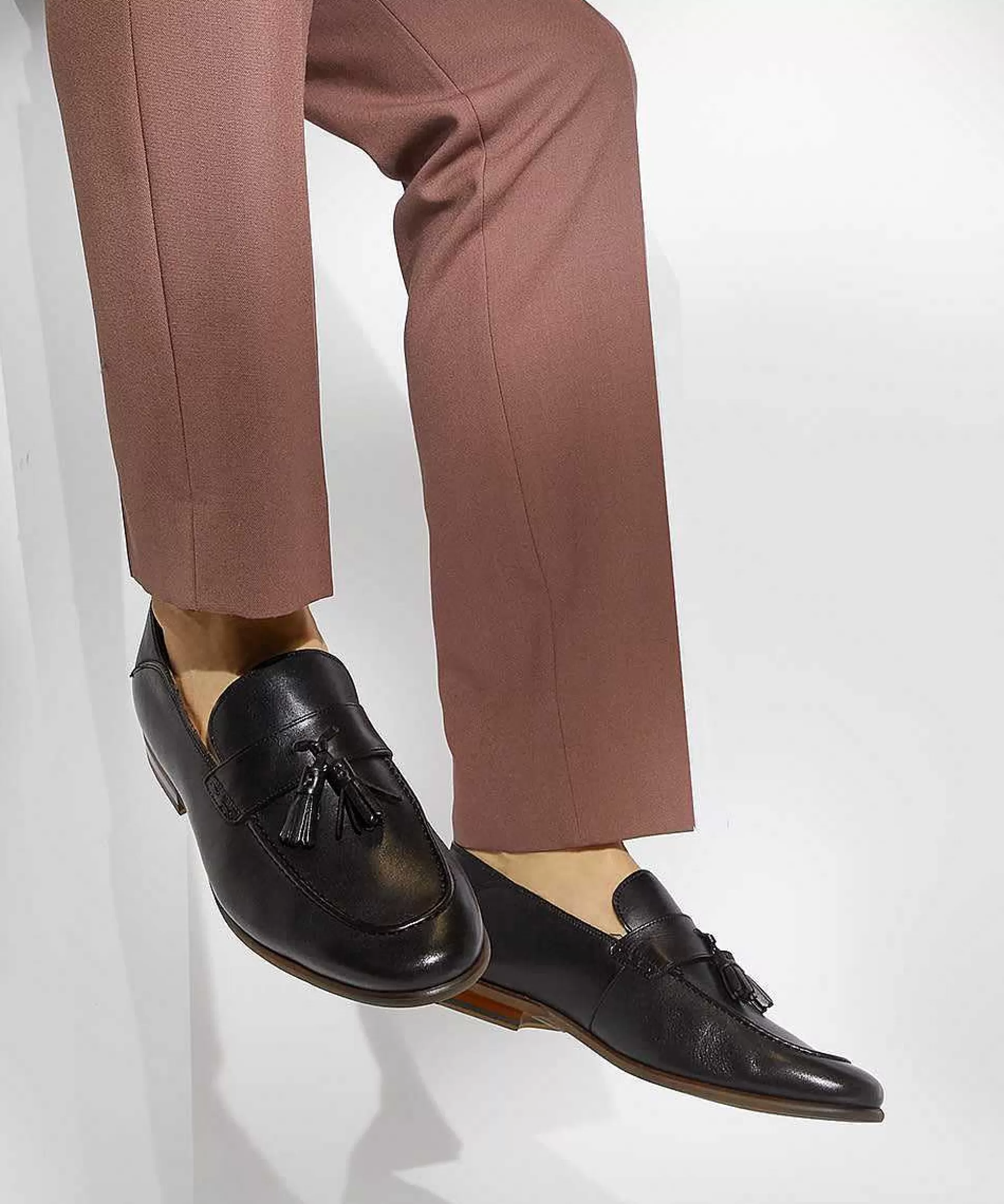 Dune London SUPPORT - BLACK-Men Smart Shoes | Loafers