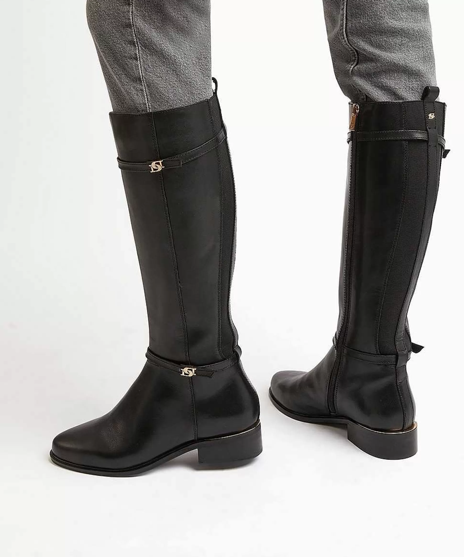 Dune London TAP - BLACK-Women Knee High Boots