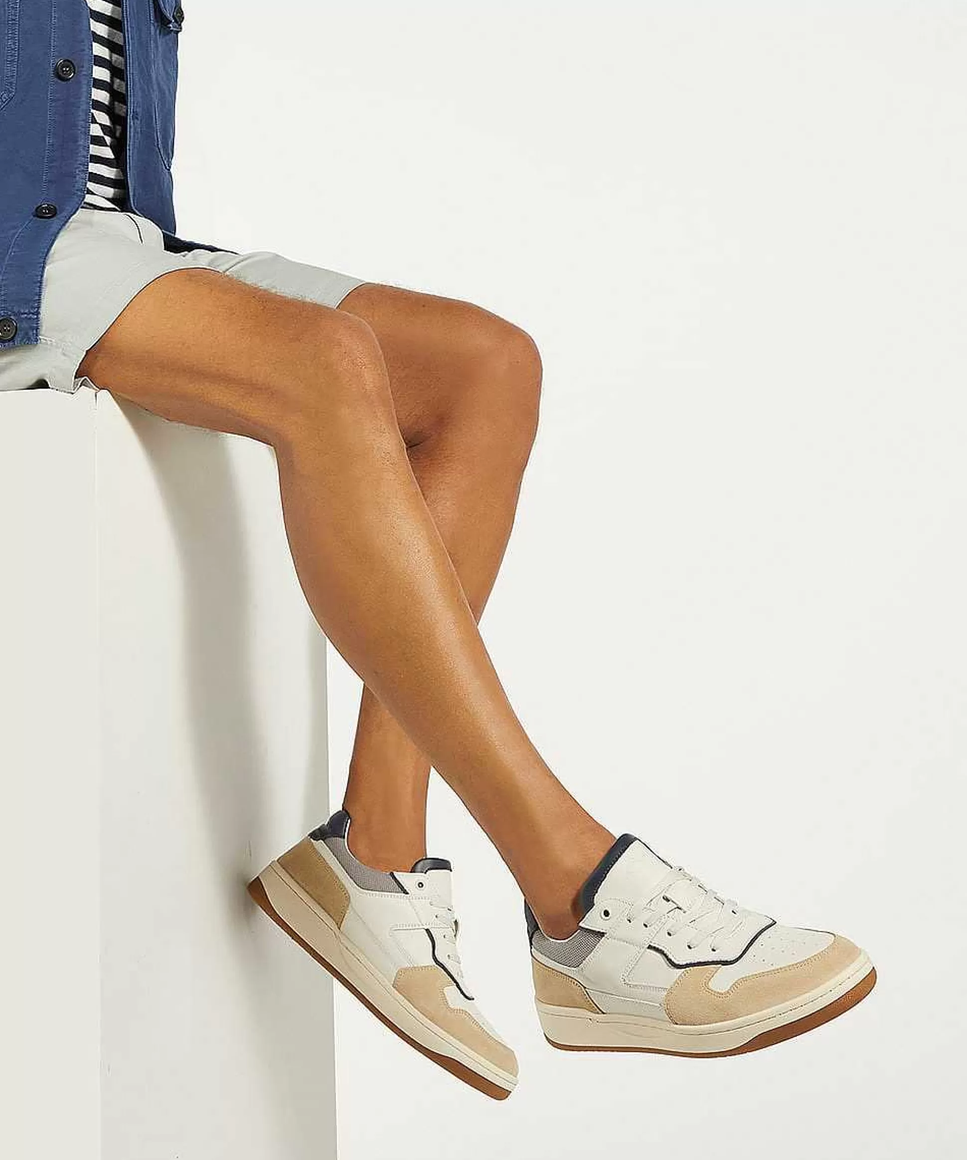 Dune London TED - WHITE-Men Casual Shoes | Trainers