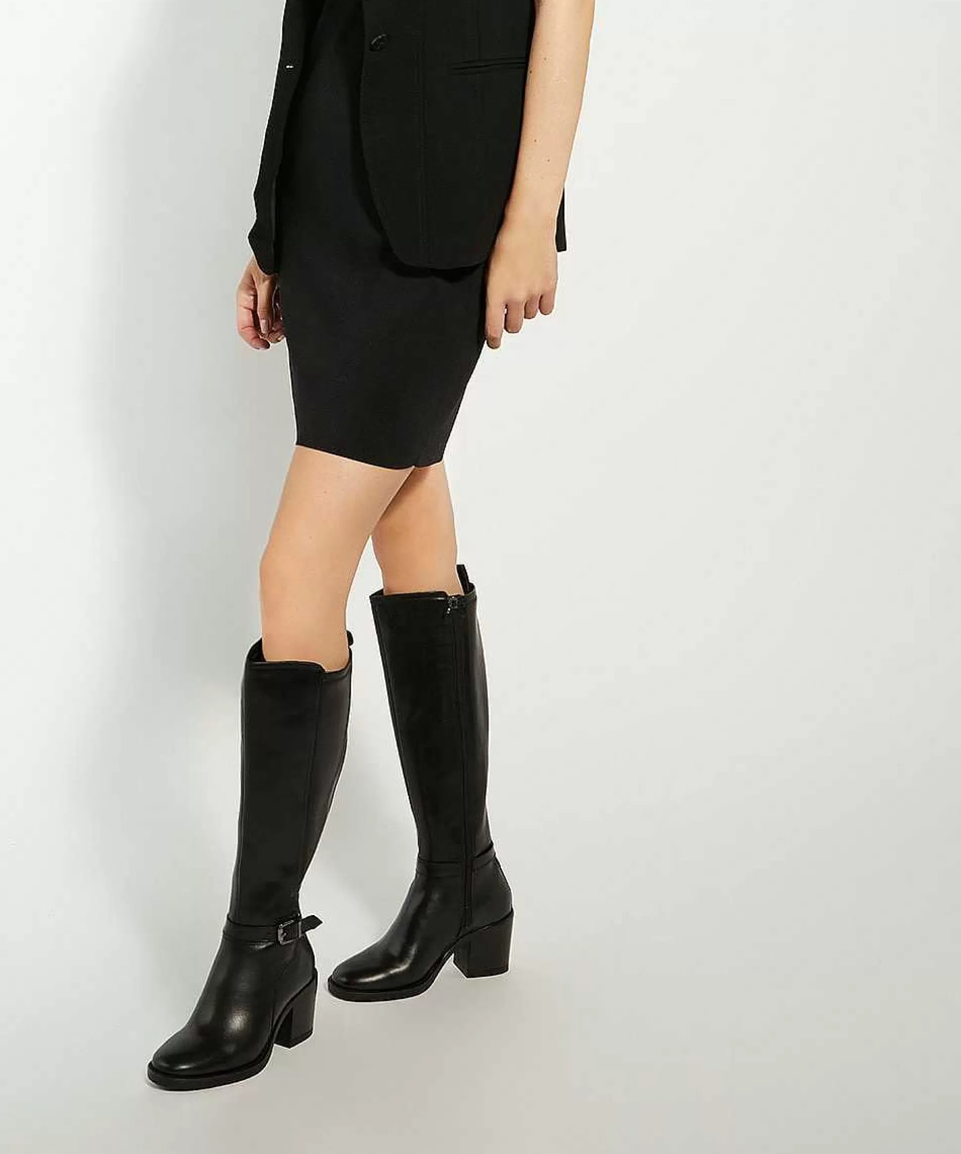 Dune London TRANCE - BLACK-Women Winter Boots | Knee High Boots